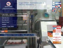 Tablet Screenshot of grupo-dimex.com
